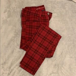 AMERICAN EAGLE PLAID PANTS